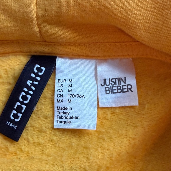 Justin Bieber Purpose Tour Medium Oversized Cropped Hoodie - Picture 13 of 16